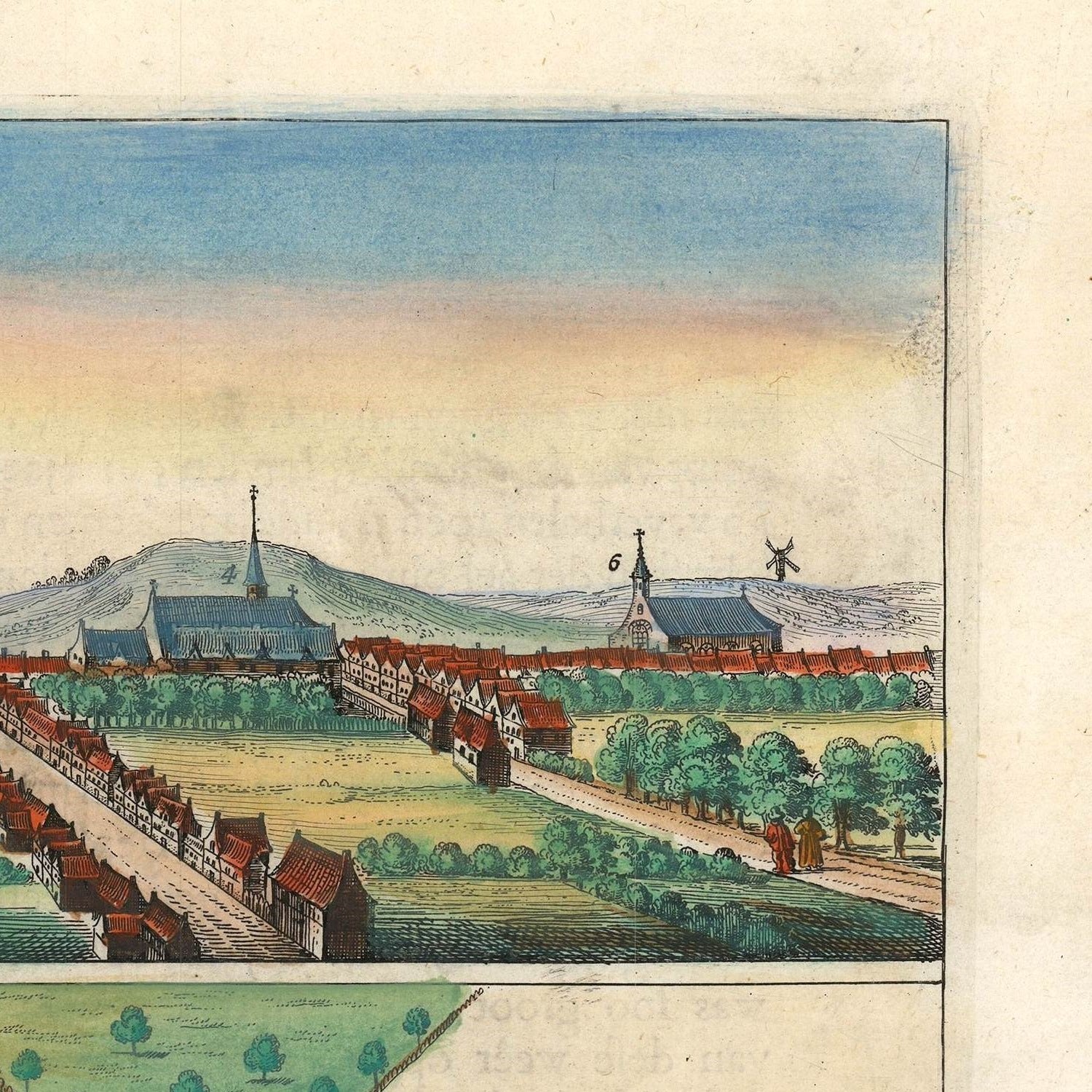 detail of the map from the top right corner
