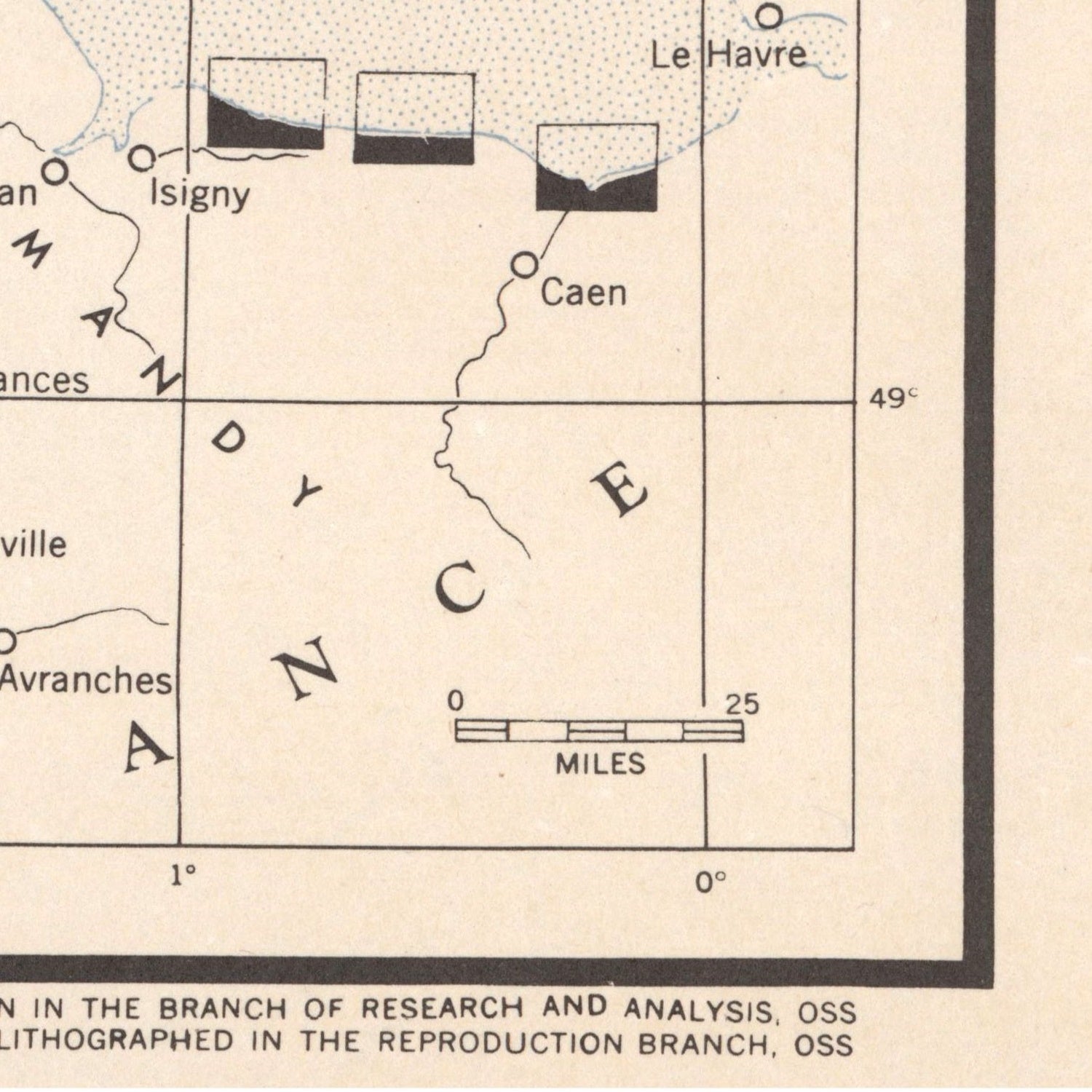 detail of the map from the bottom right corner
