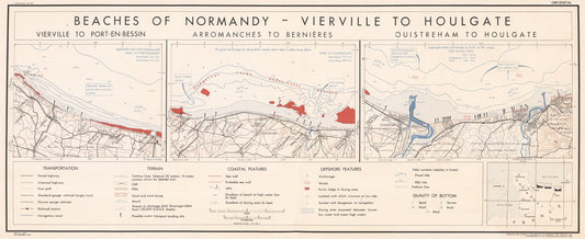 presentation of the map reproduction without a frame
