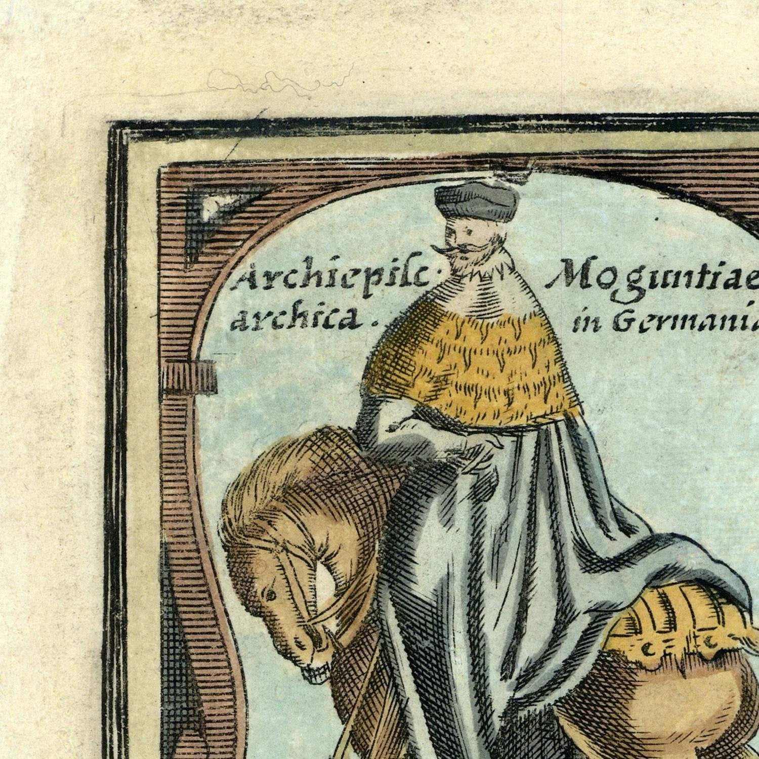 detail of the map from the top left corner
