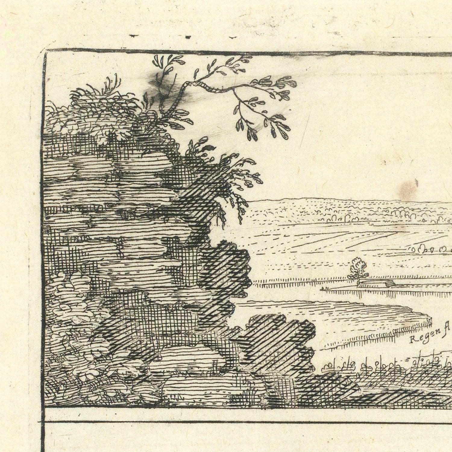 detail of the map from the top left corner
