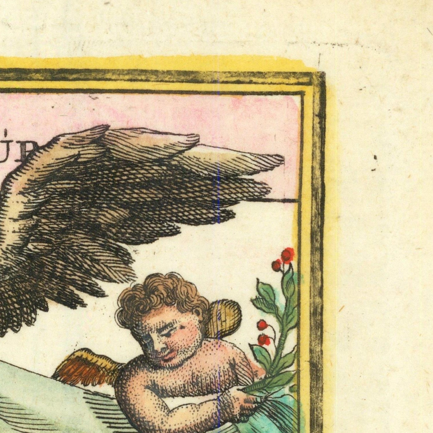 detail of the map from the top right corner
