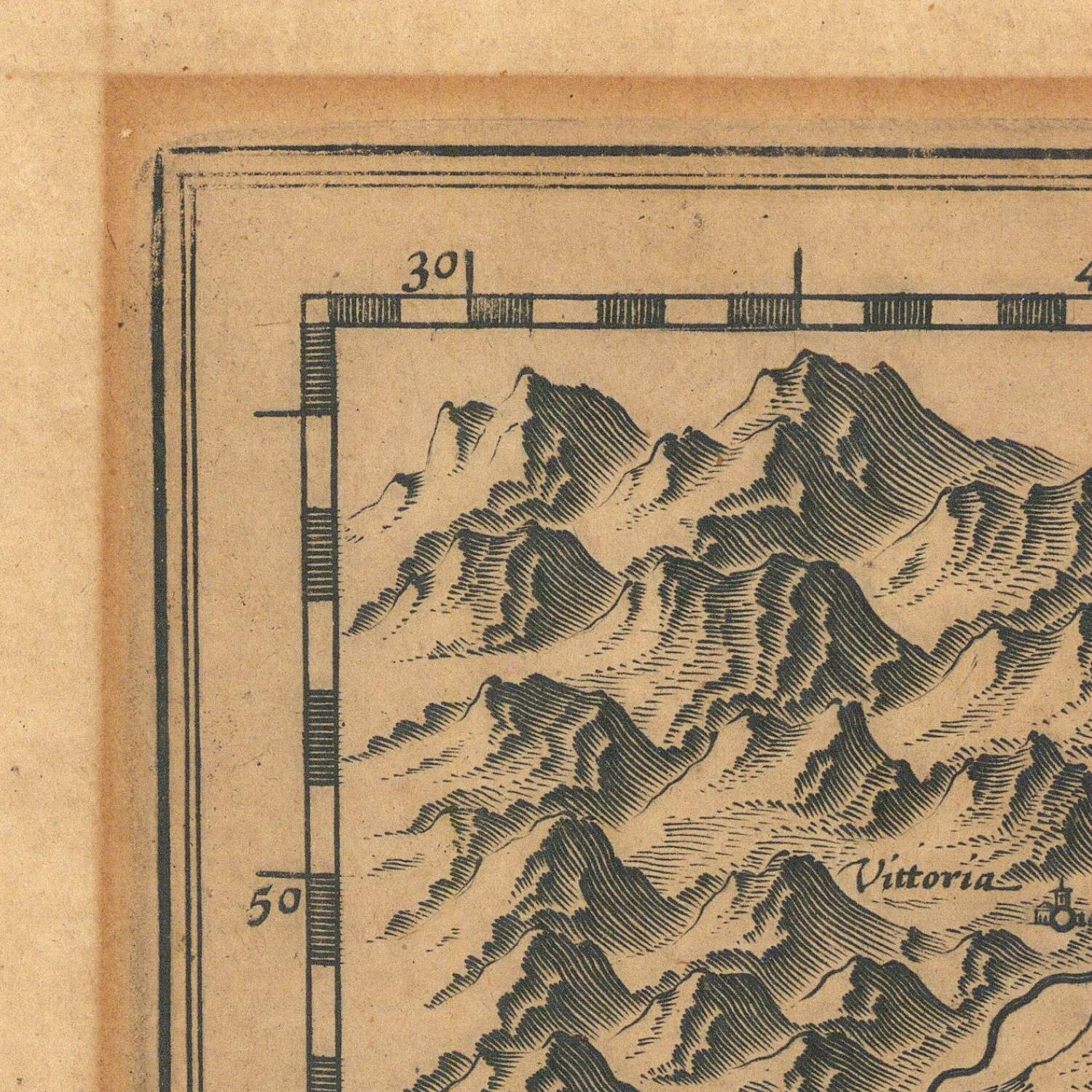 detail of the map from the top left corner
