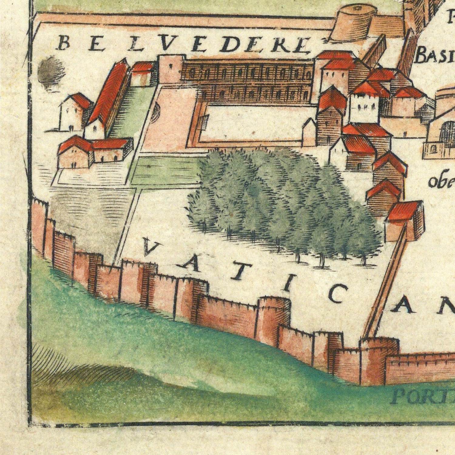 detail of the map from the bottom left corner
