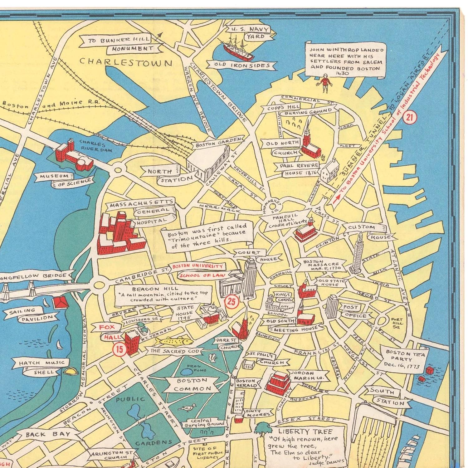 detail of the map from the top right corner
