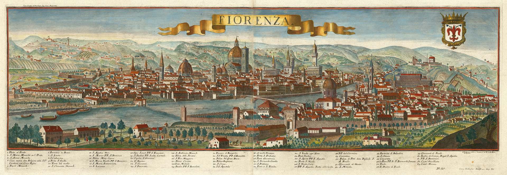 presentation of the map reproduction without a frame
