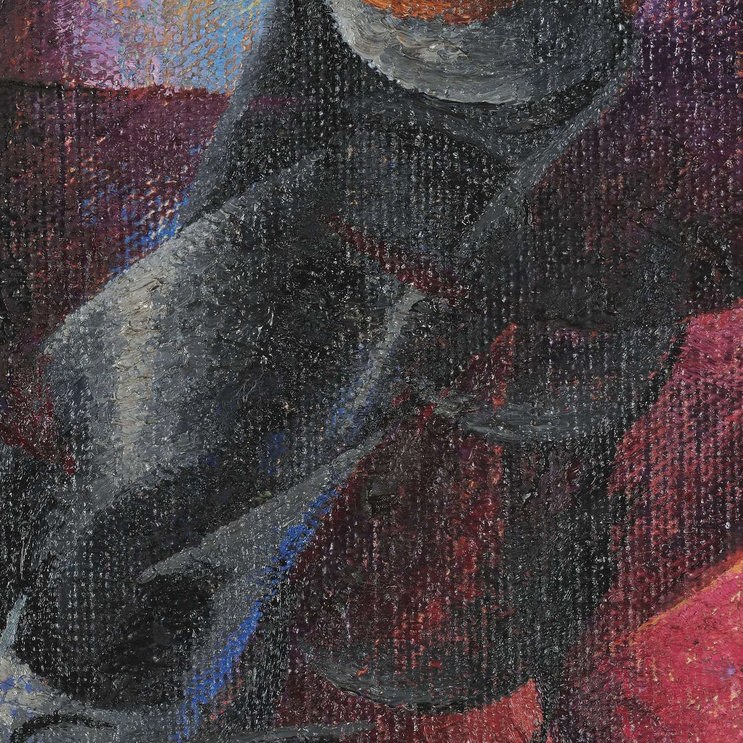 detail of the fine art reproduction from the centre 
