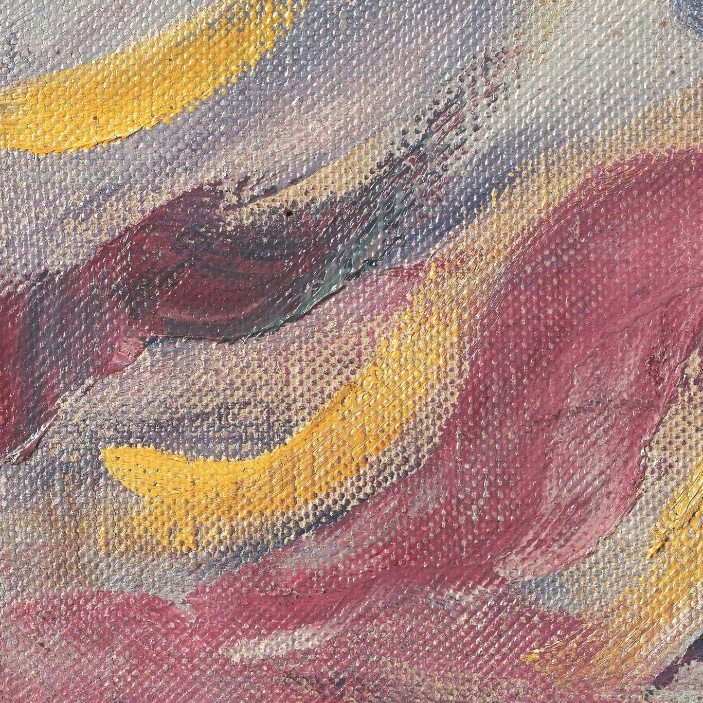 detail of the fine art reproduction from the bottom left corner
