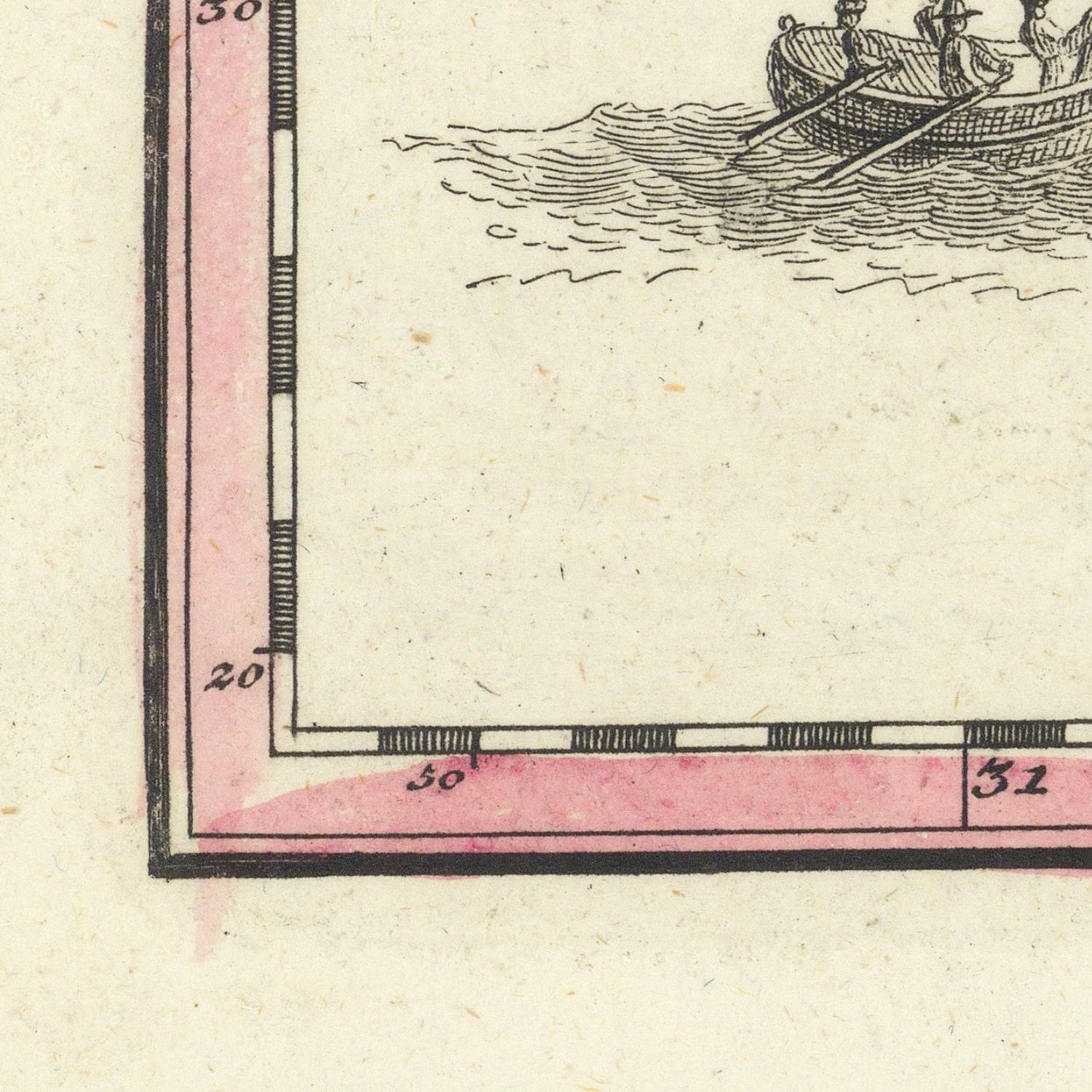 detail of the map from the bottom left corner
