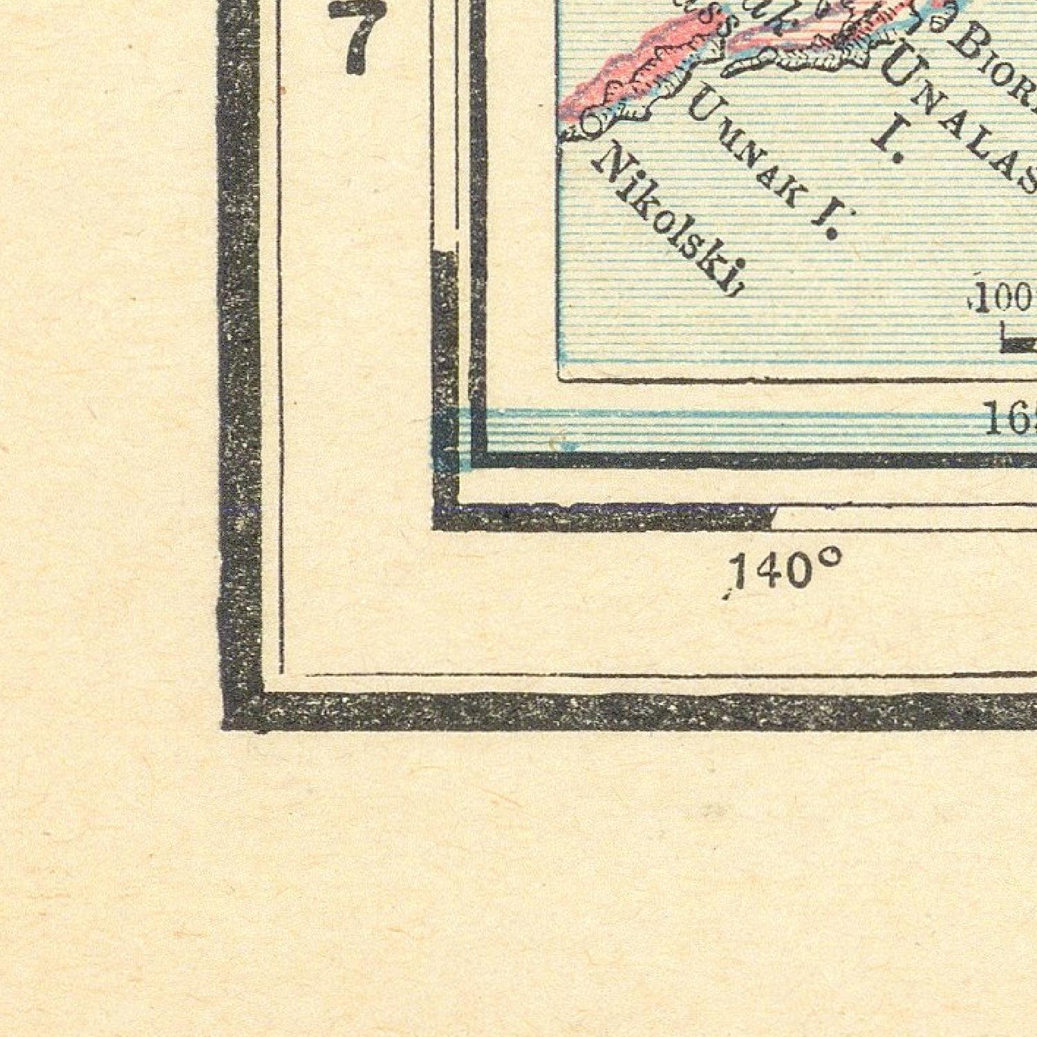 detail of the map from the bottom left corner

