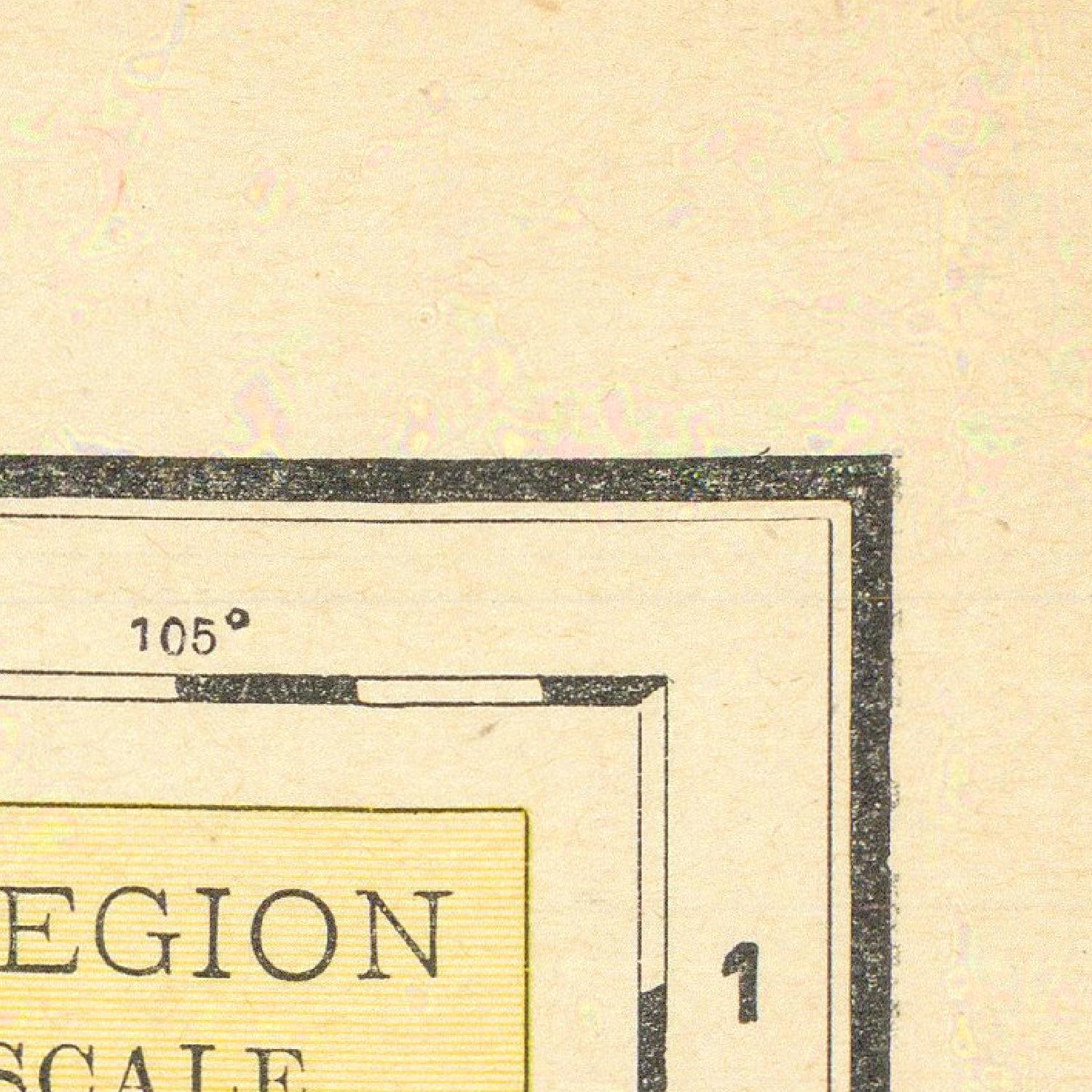 detail of the map from the top right corner
