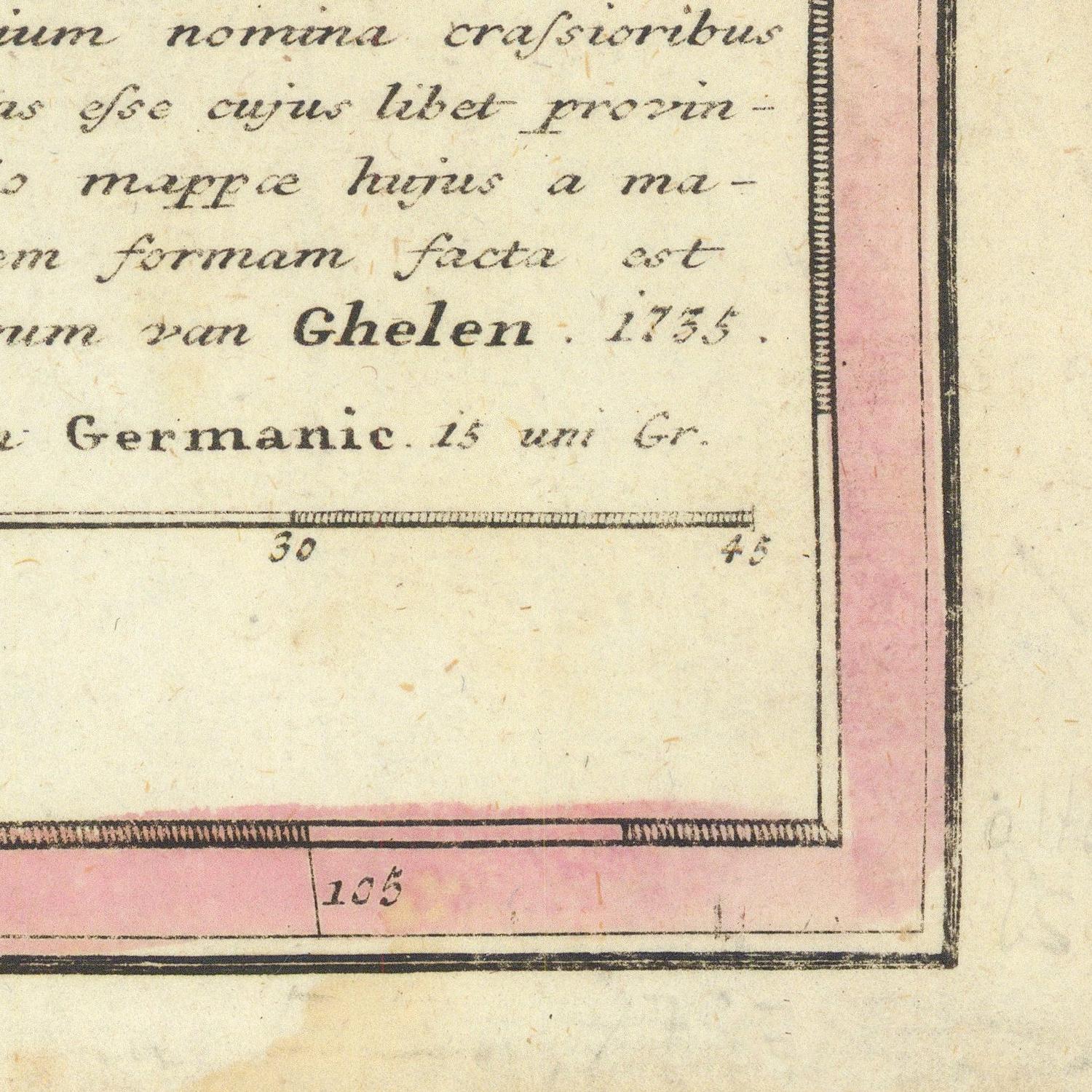 detail of the map from the bottom right corner

