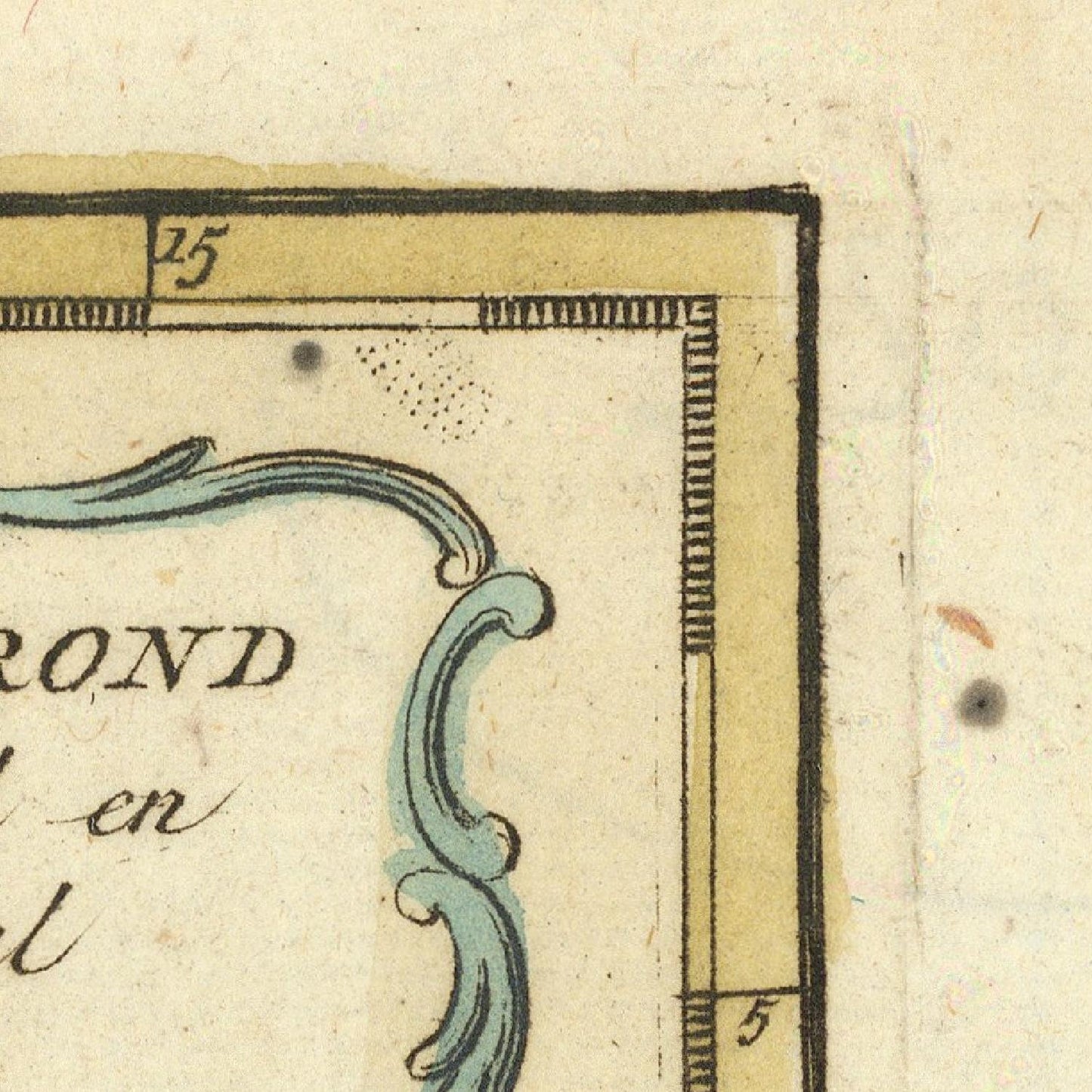 detail of the map from the top right corner
