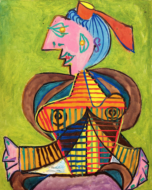 presentation of the fine art reproduction without a frame
