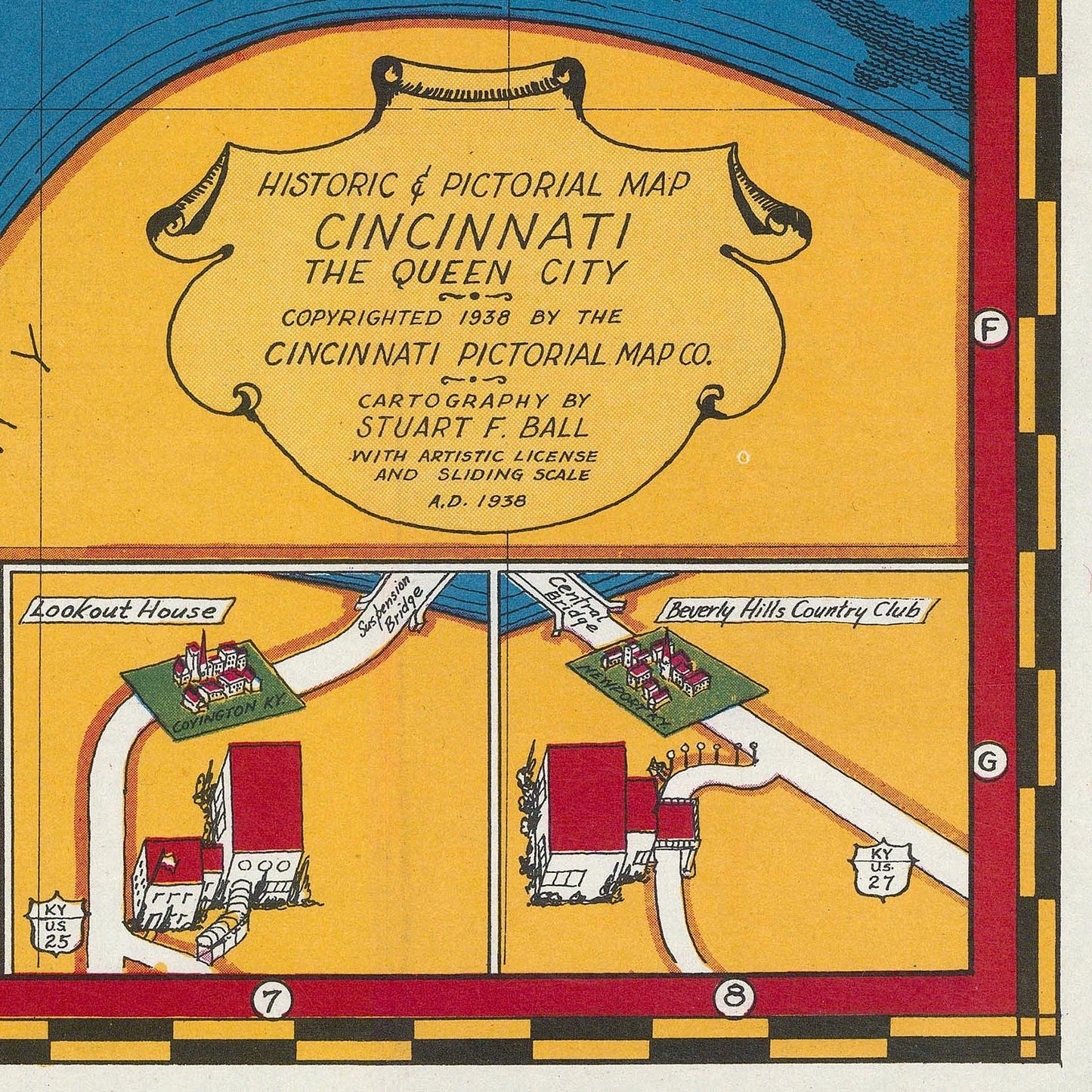 detail of the map from the bottom right corner
