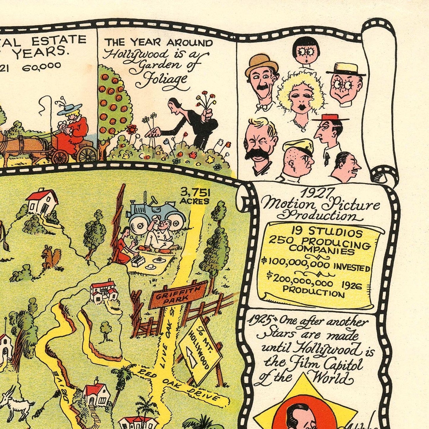 detail of the map from the top right corner
