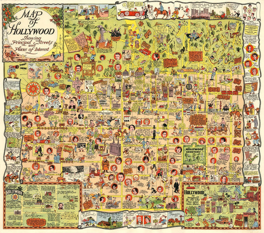 presentation of the map reproduction without a frame
