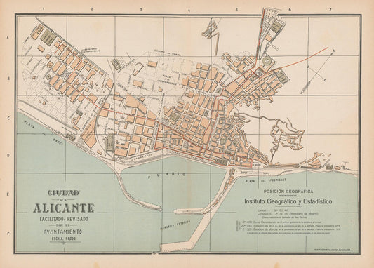 presentation of the map reproduction without a frame

