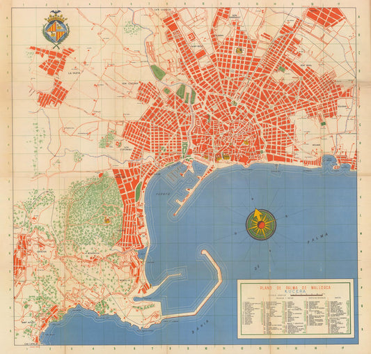 presentation of the map reproduction without a frame

