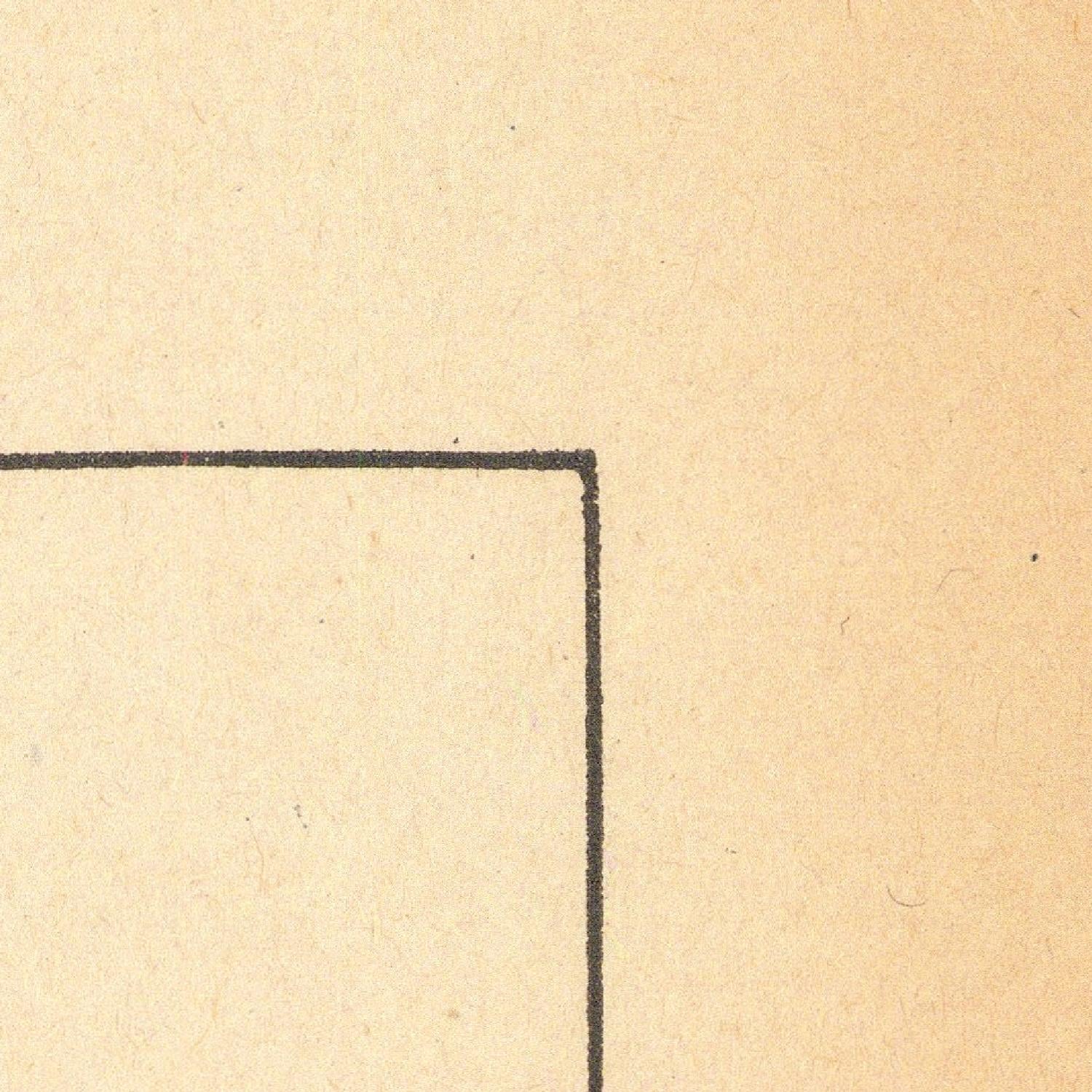 Corner of a piece of paper with a black line on a beige background