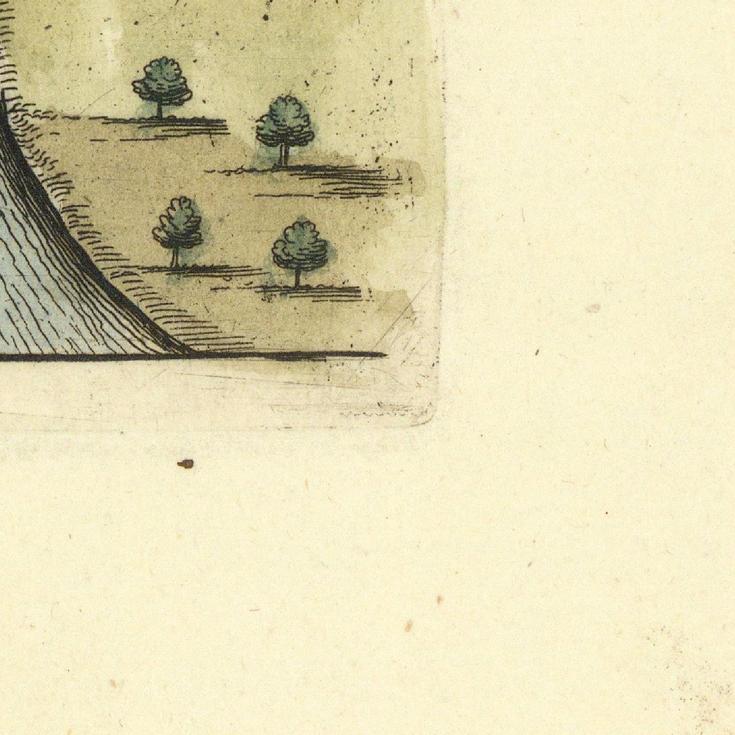 detail of the map from the bottom right corner
