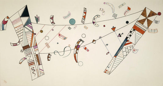 presentation of the fine art reproduction without a frame
