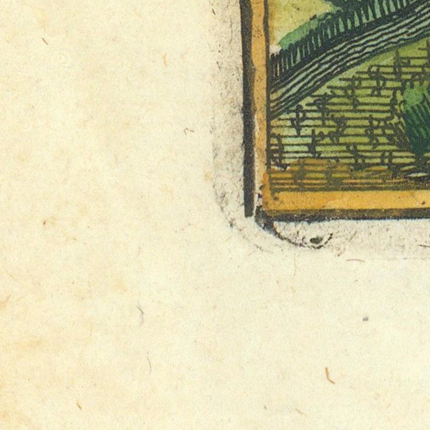 detail of the map from the bottom left corner
