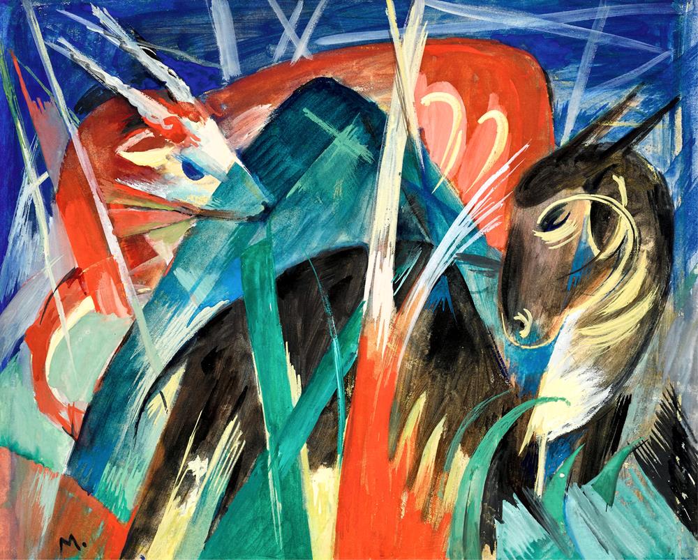 presentation of the fine art reproduction without a frame
