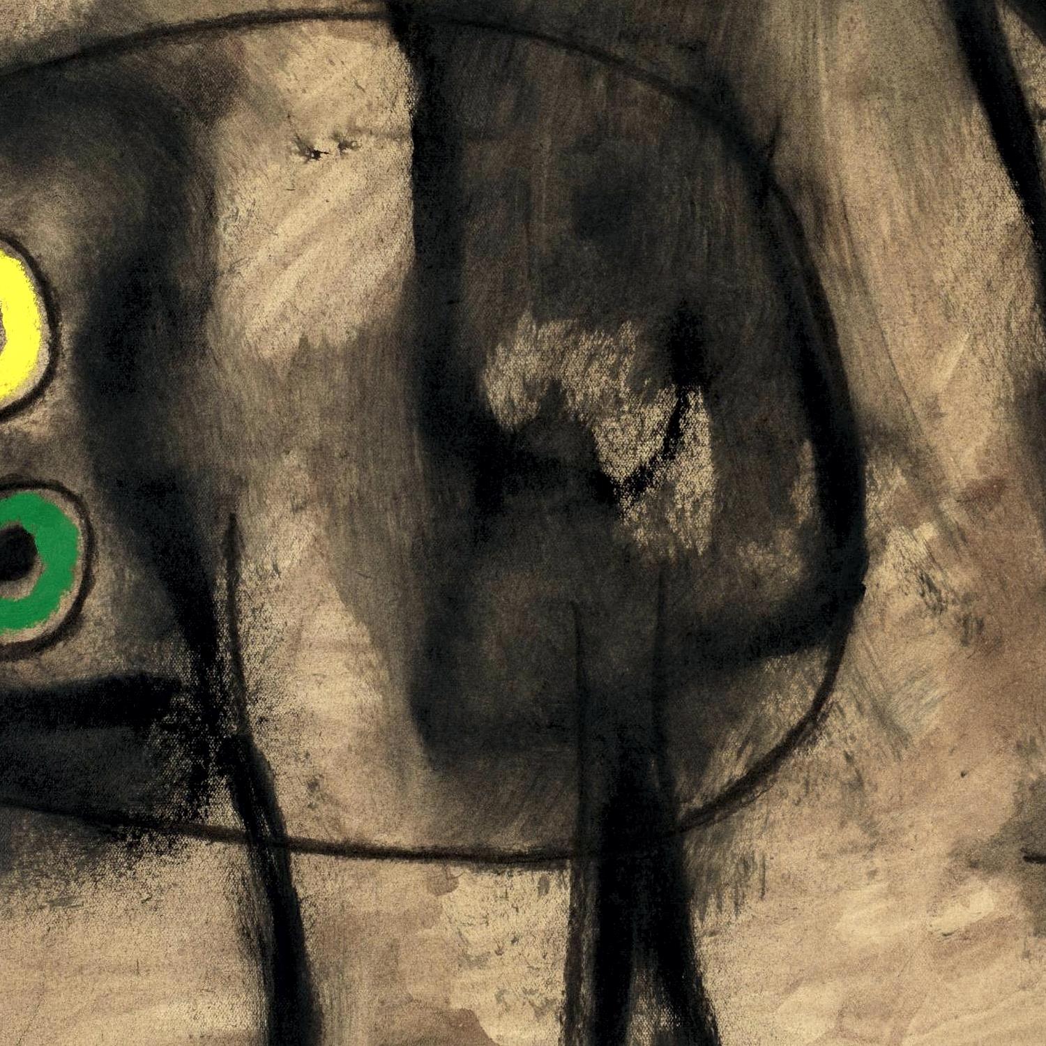 Close-up of a textured surface with abstract design elements.