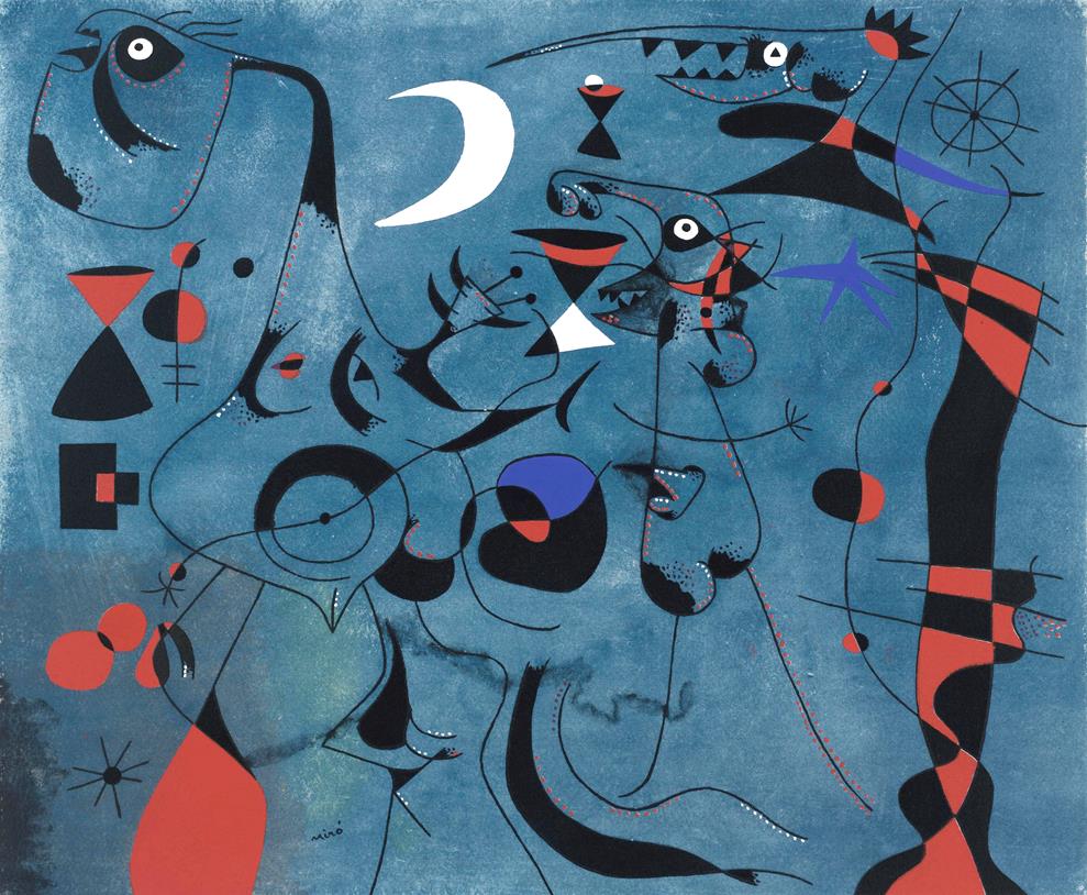 presentation of the fine art reproduction without a frame
