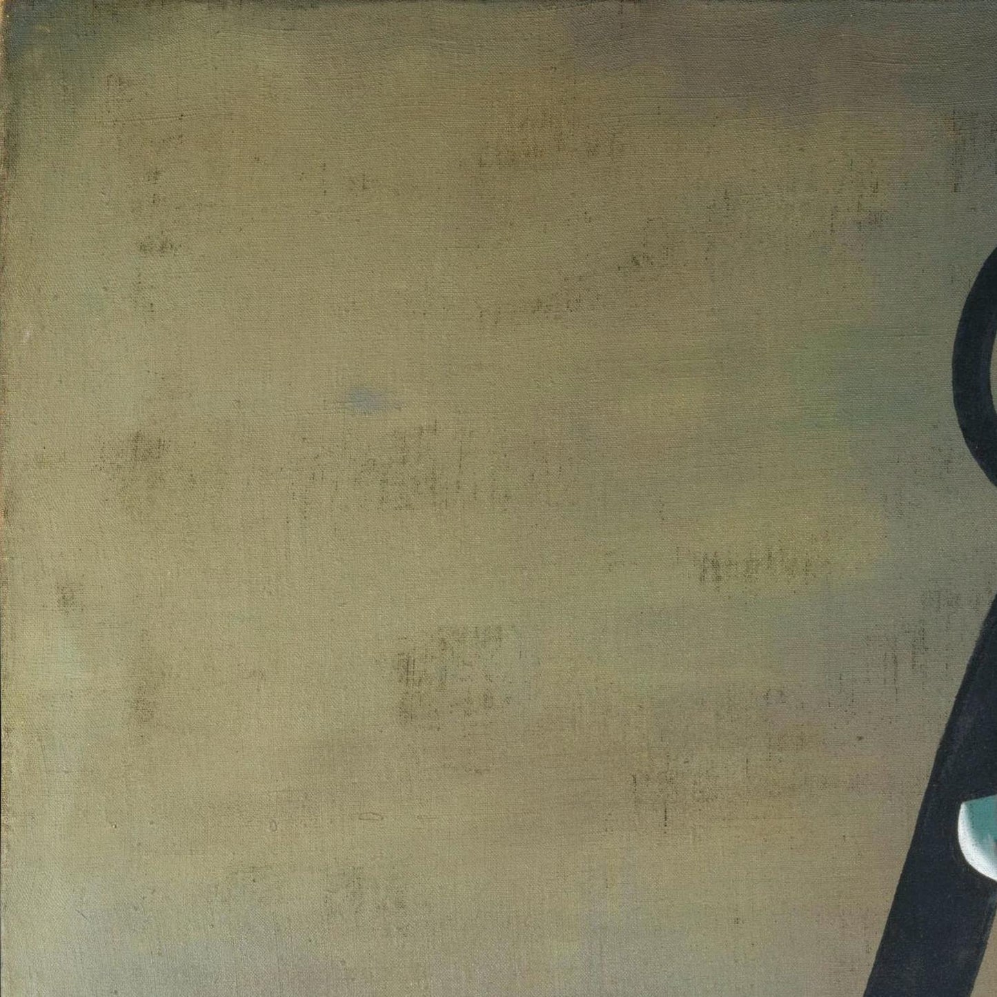 Abstract painting with a textured surface