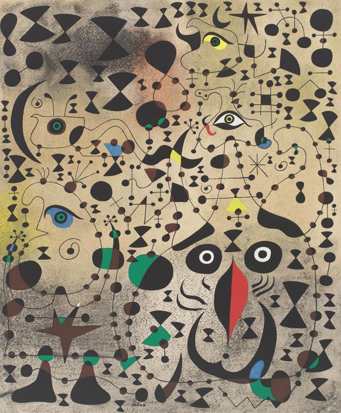 presentation of the fine art reproduction without a frame
