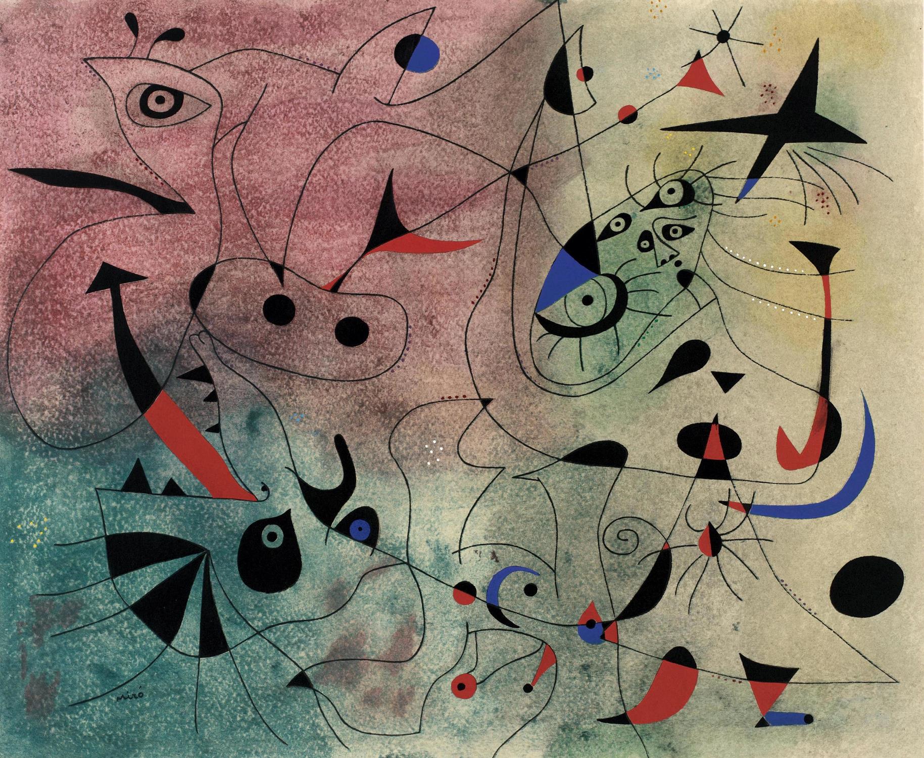 presentation of the fine art reproduction without a frame
