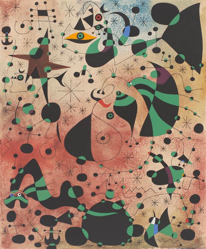 presentation of the fine art reproduction without a frame
