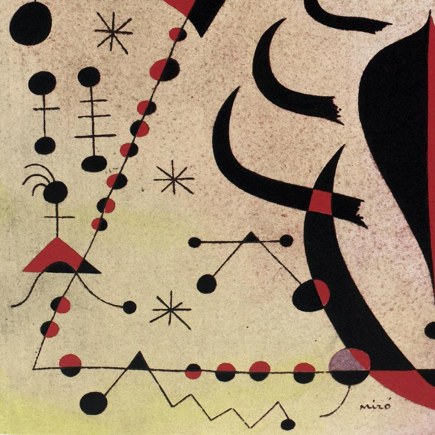 detail of the fine art reproduction from the top left
