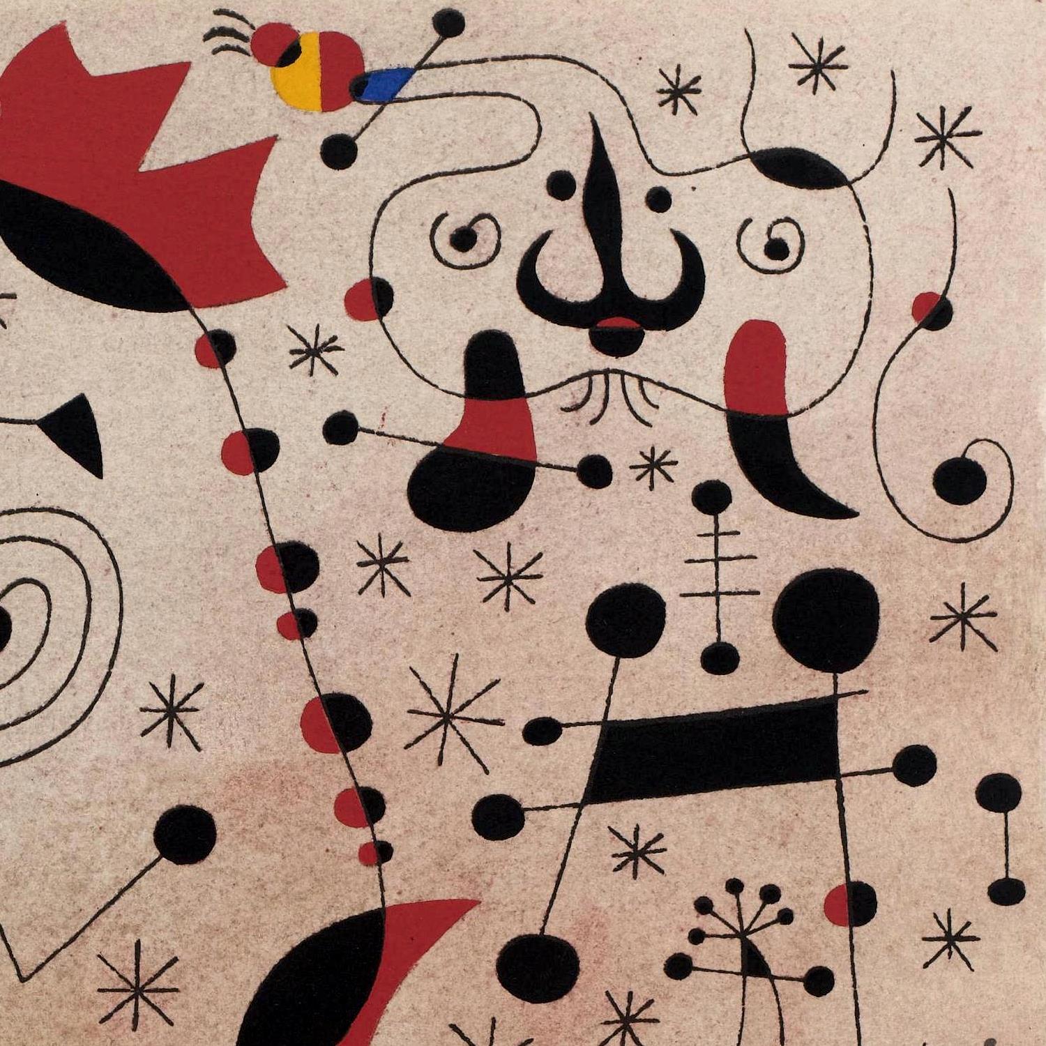 detail of the fine art reproduction from the bottom left corner
