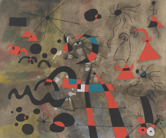 presentation of the fine art reproduction without a frame
