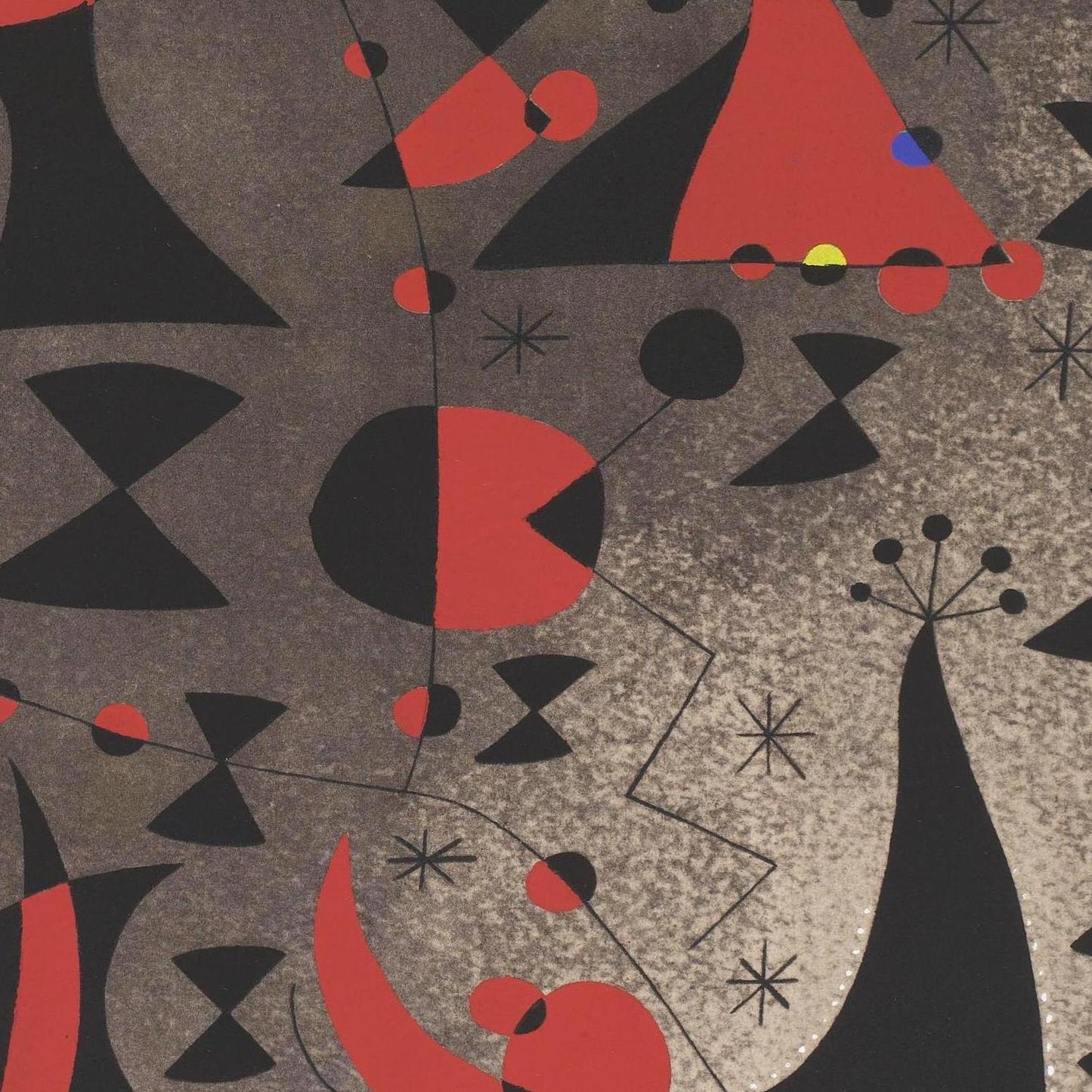 detail of the fine art reproduction from centre left
