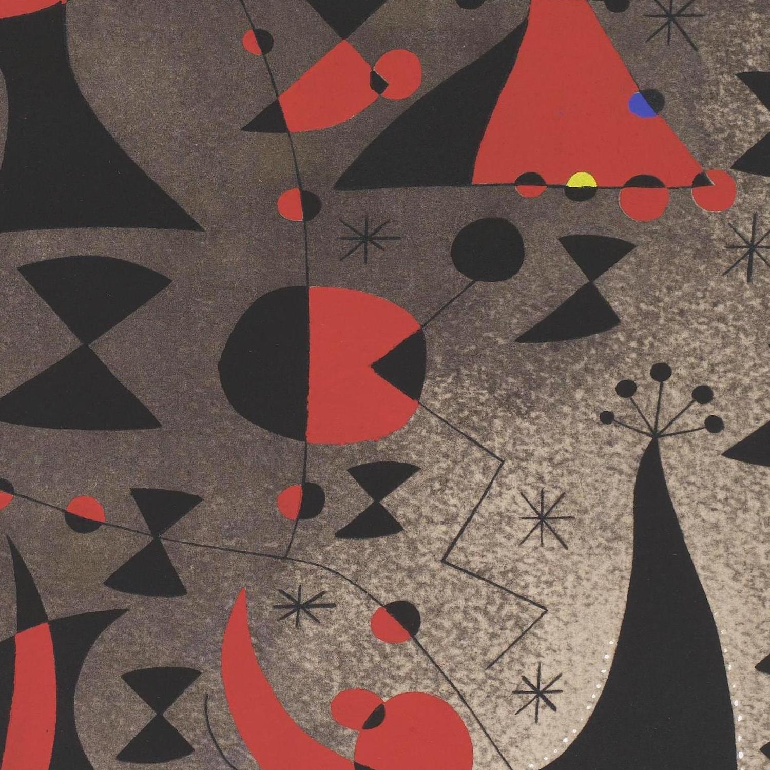 detail of the fine art reproduction from centre left
