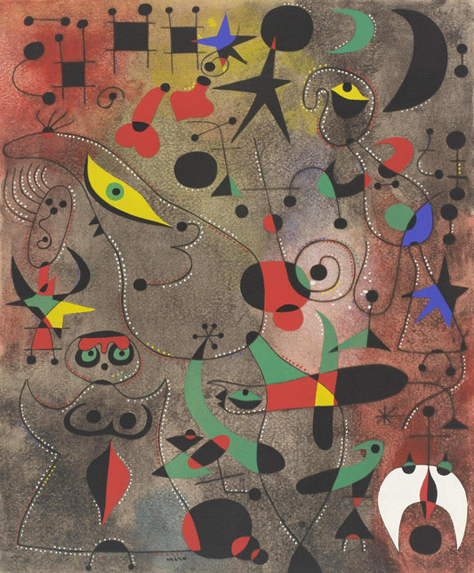 presentation of the fine art reproduction without a frame
