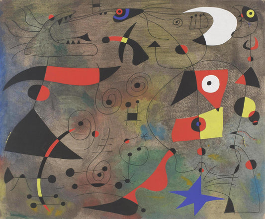 presentation of the fine art reproduction without a frame
