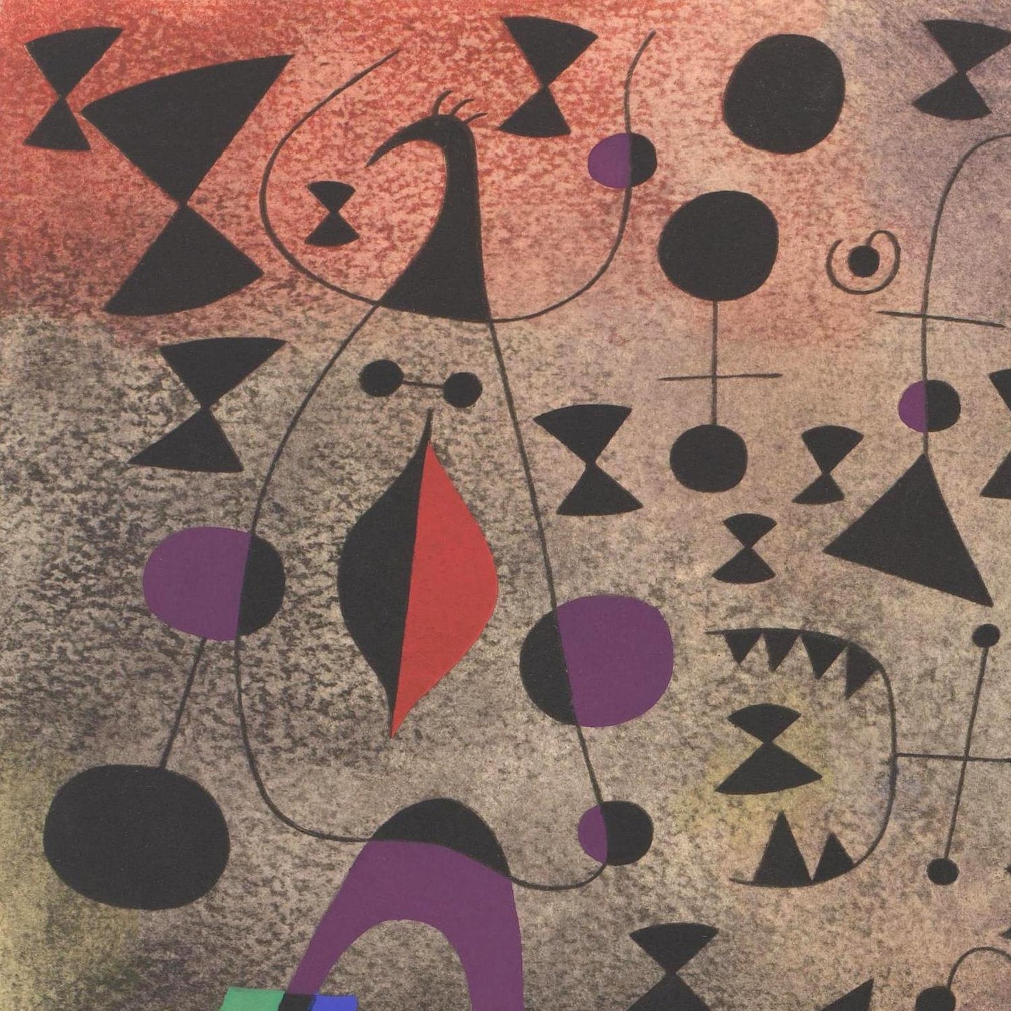 detail of the fine art reproduction from the top left
