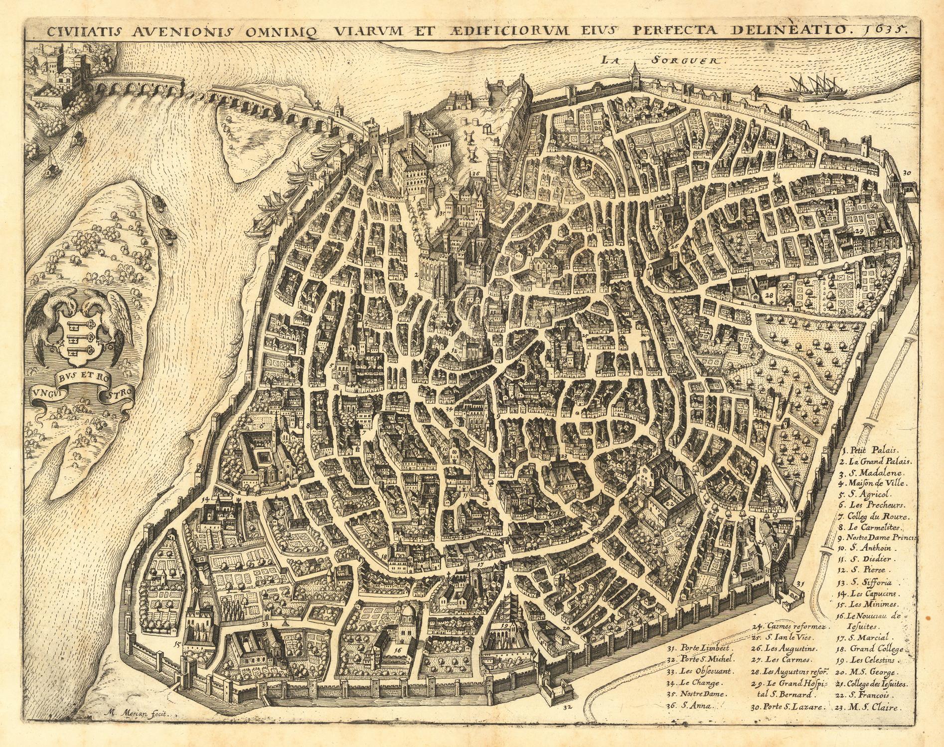 presentation of the map reproduction without a frame
