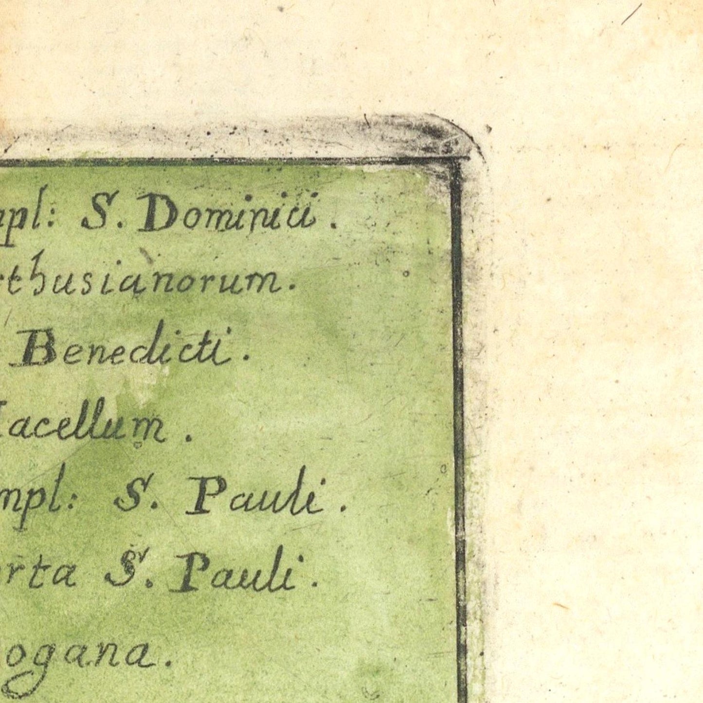 detail of the map from the top right corner
