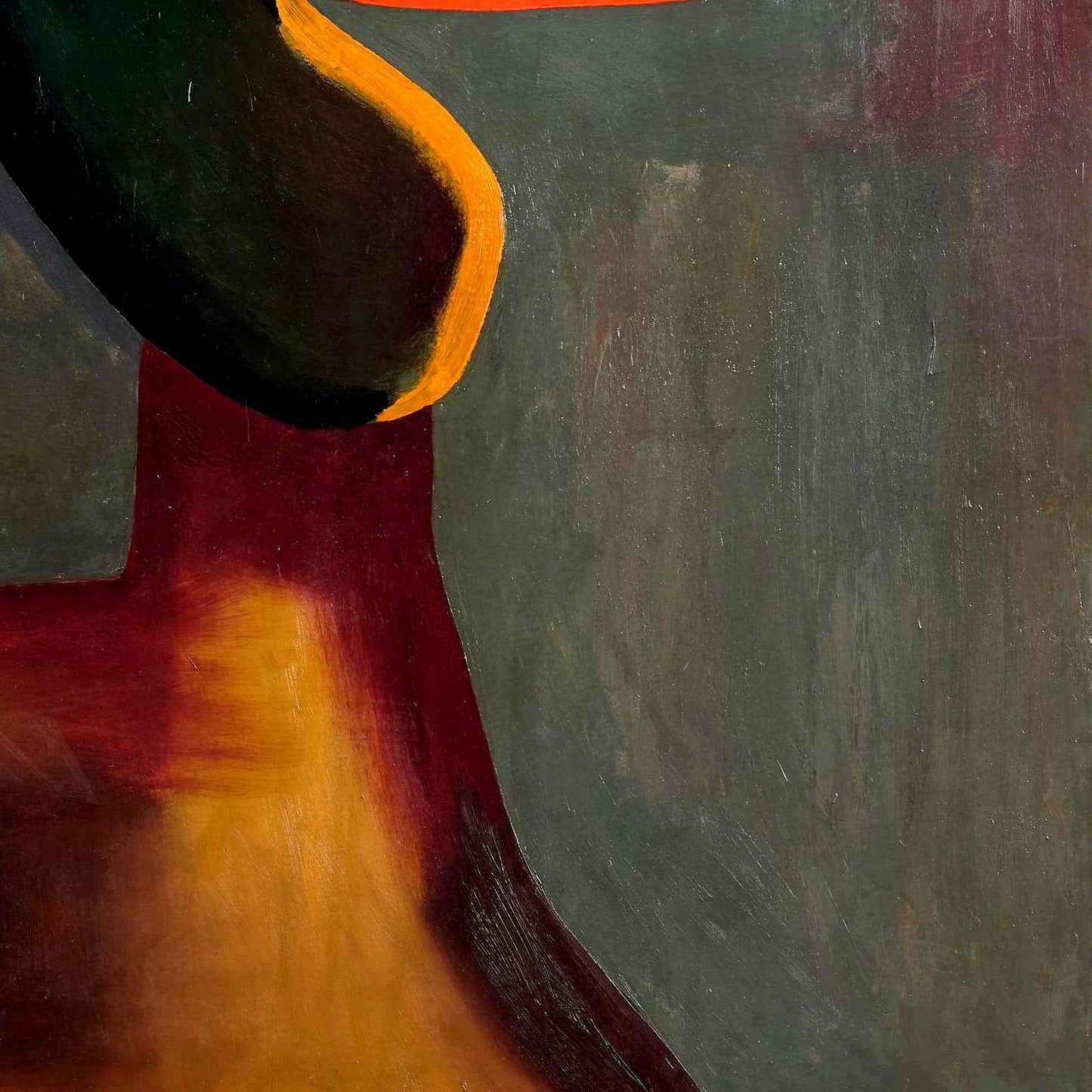 detail of the fine art reproduction from the bottom right corner
