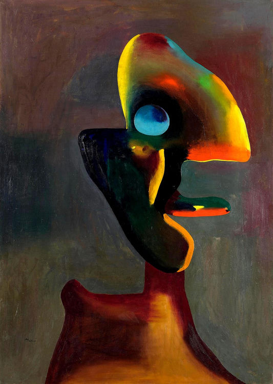 presentation of the fine art reproduction without a frame
