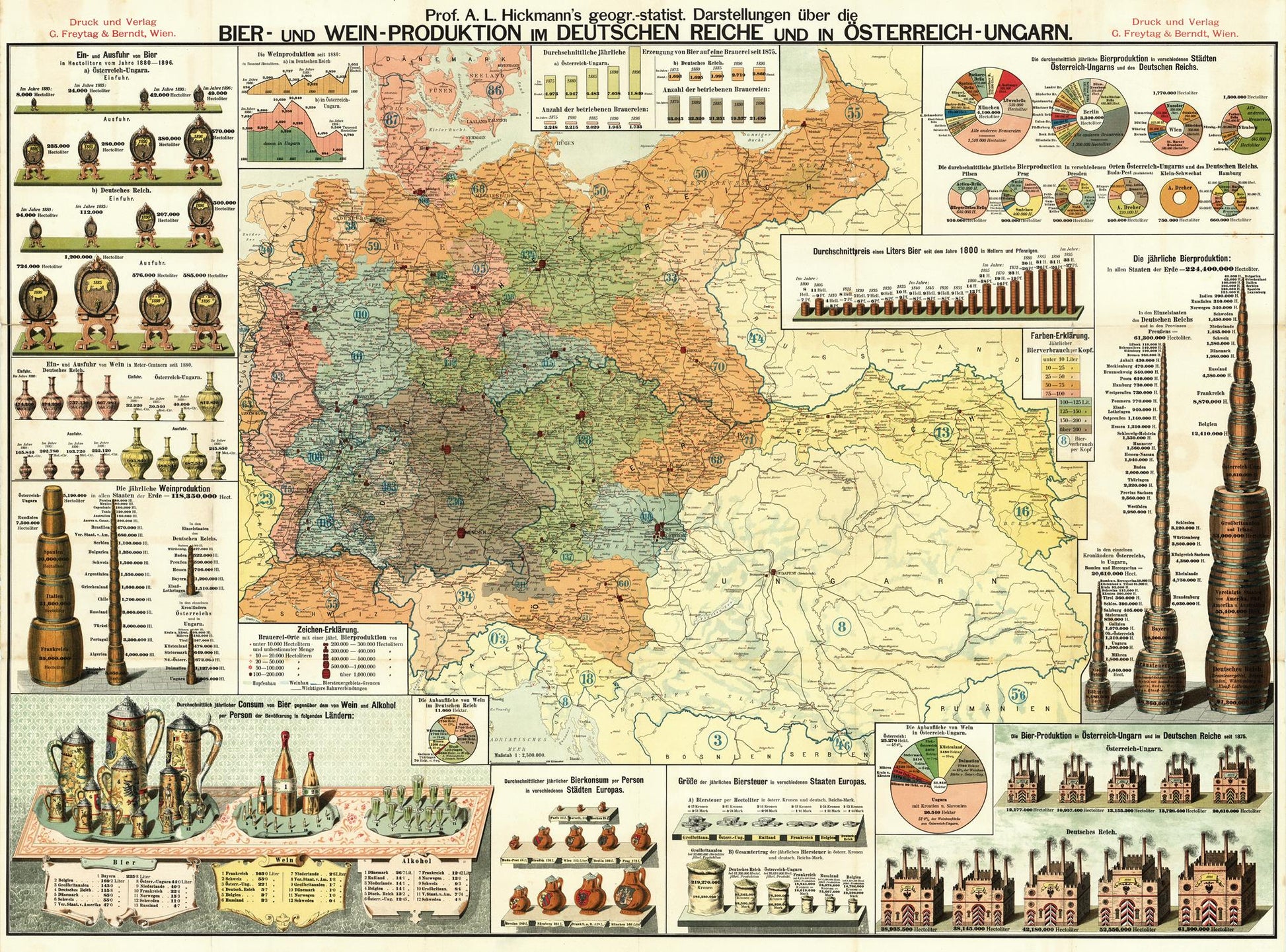 presentation of the map reproduction without a frame
