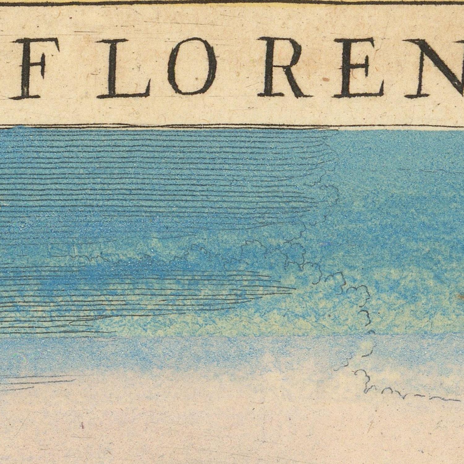 detail of the map from the centre left
