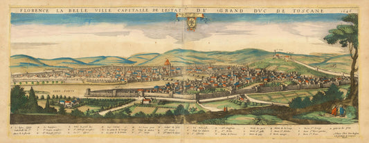 presentation of the map reproduction without a frame
