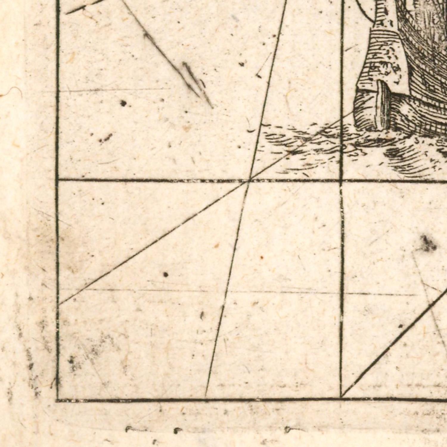 detail of the map from the bottom left corner
